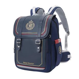 拜尔医生儿童书包女生小学生书包一年级3到6减负护脊双肩包男孩