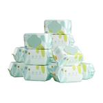 十月结晶四叶草婴儿湿巾纸手口专用便携加厚大包装新生宝宝湿纸巾