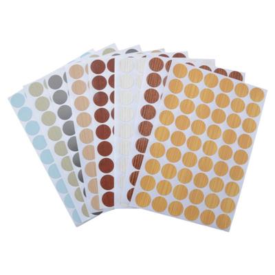 PVC环美贴家具螺丝孔贴纸三合一贴家具自粘封口贴防尘贴遮螺丝贴