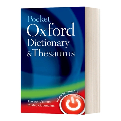 英文原版 精装 Pocket Oxford Dictionary and Thesaurus 袖珍牛津字典和词库 第2版 英文版 进口英语原版书籍
