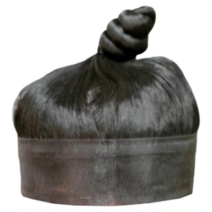 韩式假发网纱帽古典创意韩国朝鲜族风格明代古代帽子额巾网巾配件