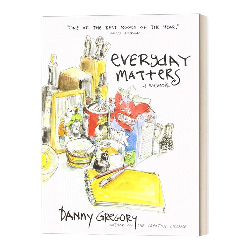 英文原版 Everyday Matters 每天都很重要 生活日志图文书 英文版 进口英语原版书籍