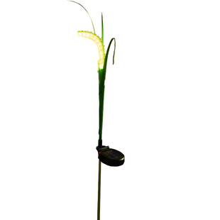 太阳能狗尾巴草芦苇Led彩灯闪灯户外防水家用庭院氛围地插装饰灯