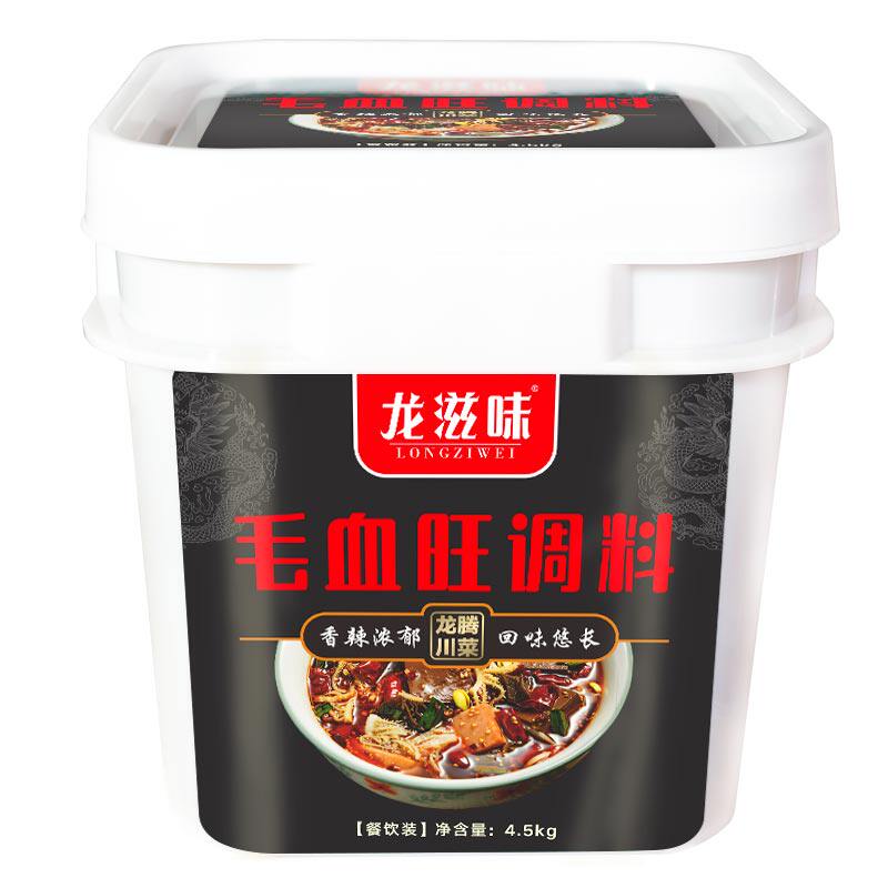 龙滋味调料4.5kg桶装饭店专用