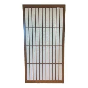 格子门推拉门极简定制隔断门日式和室门客厅卧室实木移门雪见门
