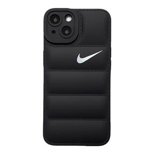 ins羽绒服冬季适用于苹果15ProMax手机壳iPhone14潮牌11nike男女12液态17硅胶16plus防摔xsmax13全包镜头18软