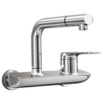 MILUSIX全铜冷热入墙式洗漱台盆旋转水龙头拖把池卫生间浴缸龙头