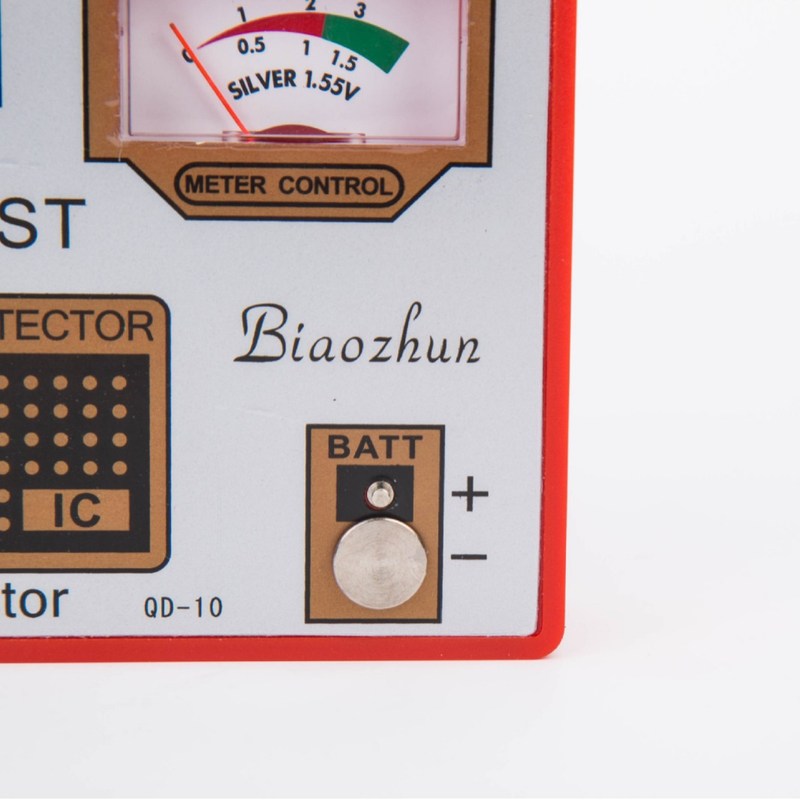 QD-10高级电池测量表纽扣检测仪机芯磁器测量表电池退三合一