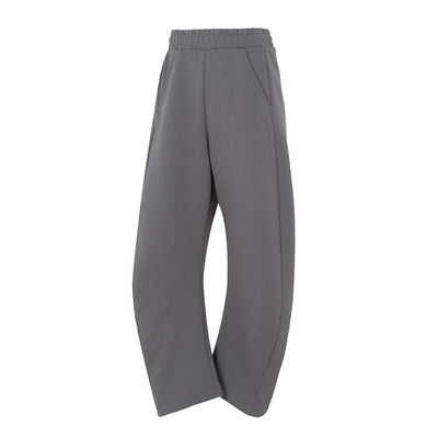 Adidas阿迪达斯长裤女2025冬季新款运动裤针织直筒裤休闲裤JZ4055