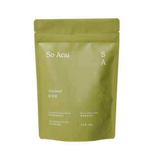soacai有机奇亚籽即食官方旗舰店奇亚籽羽衣甘蓝粉亚麻籽燕麦片碗