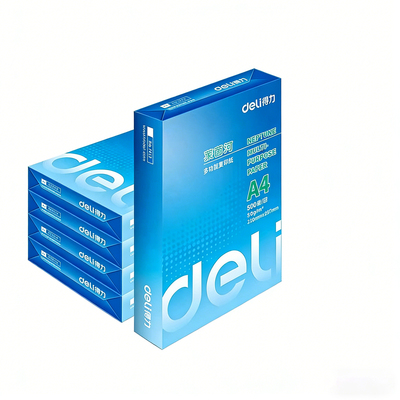 得力莱茵河a4双面打印复印纸