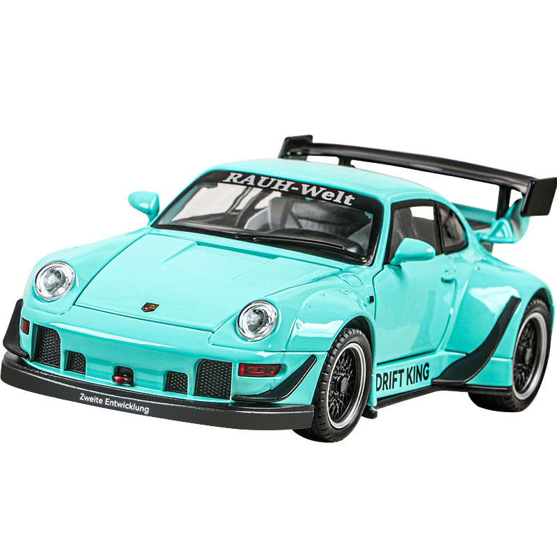 合金宝时捷911RWB993改装车模型