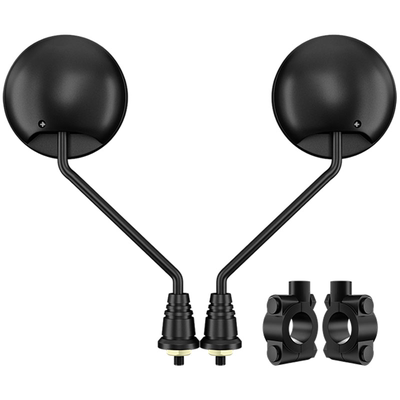 踏板电动车后视镜凸面镜高清通用