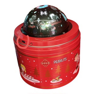 澳门代购英记史努比新品圣诞三重奏曲奇开心果腰果可爱送孩子老人