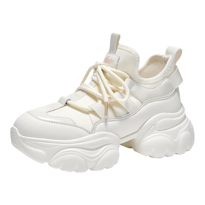 【李佳琦直播间】LeeCooper厚底老爹鞋女网面透气增高运动休闲鞋