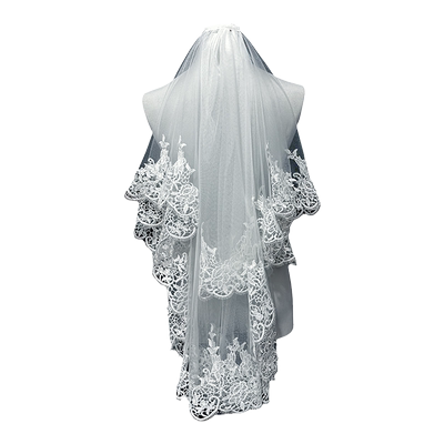 月下相恋头纱新娘结婚