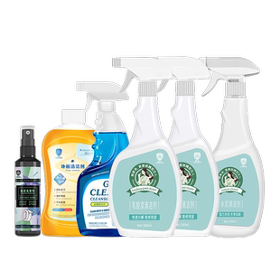开荒保洁清洁剂套装玻璃乳胶漆除胶家政新房除胶剂工具清洗剂神器