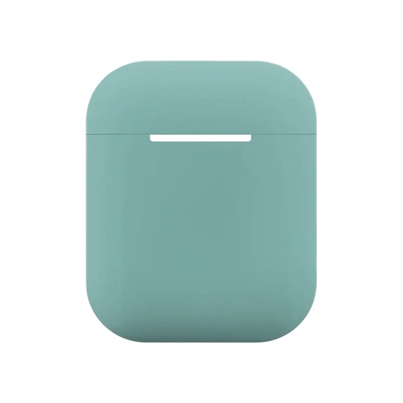 适用于苹果airpods1/2蓝牙耳机套苹果airpods2保护套一二代通用纯色硅胶软壳