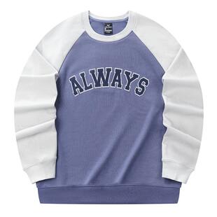 361运动卫衣男2025秋冬新款美式复古套头衫休闲卫衣微宽松男上衣