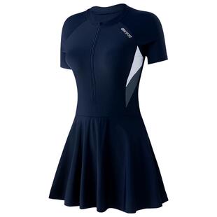 贵人鸟泳衣女款高级感2025新款温泉连体游泳馆专用微胖女孩遮肉装