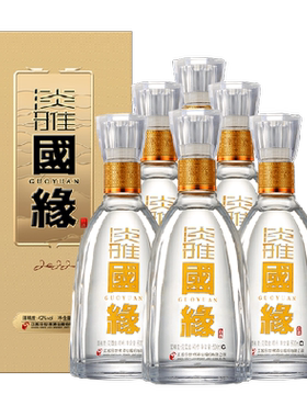今世缘淡雅国缘500ml*6瓶江苏版