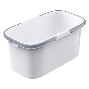 长方形水桶单桶洗拖把桶拖布桶家用海绵拖把盆折叠清洁清洗桶方桶
