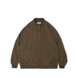 BENPANDA 2025哈灵顿夹克3M新雪丽复古工装飞行员外套男秋冬新款