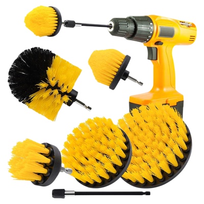 电动电钻清洁刷汽车抛光打磨刷头瓷砖地砖轮毂厨卫地板刷电转刷子