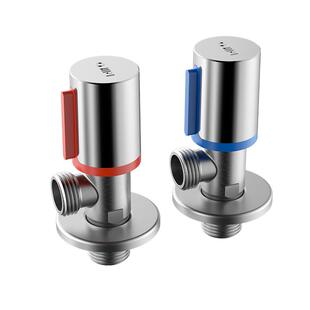 日丰角阀家用全铜水龙头冷热水阀开关热水器阀门大流量一进二水阀