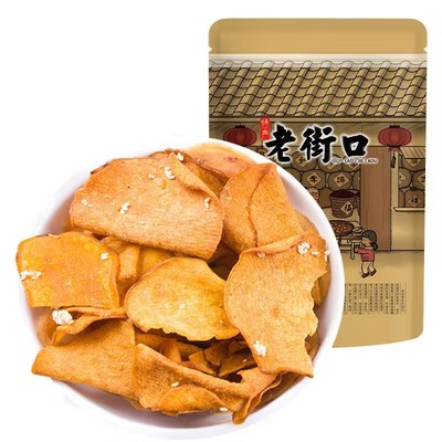 特惠装老街口红薯片酥脆地瓜片