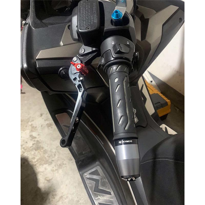 适用光阳AK550改装铝合金手把堵头 手把平衡端子 车把塞 专用配件