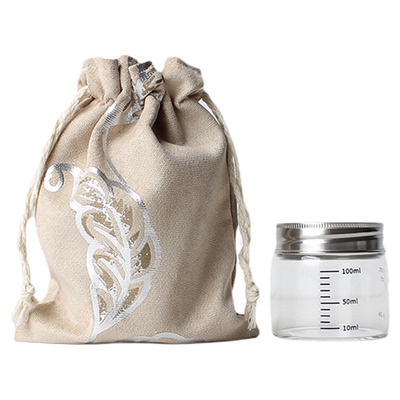 唯物生活  中药燕窝分装瓶高硼硅玻璃密封罐带盖食品级可蒸煮