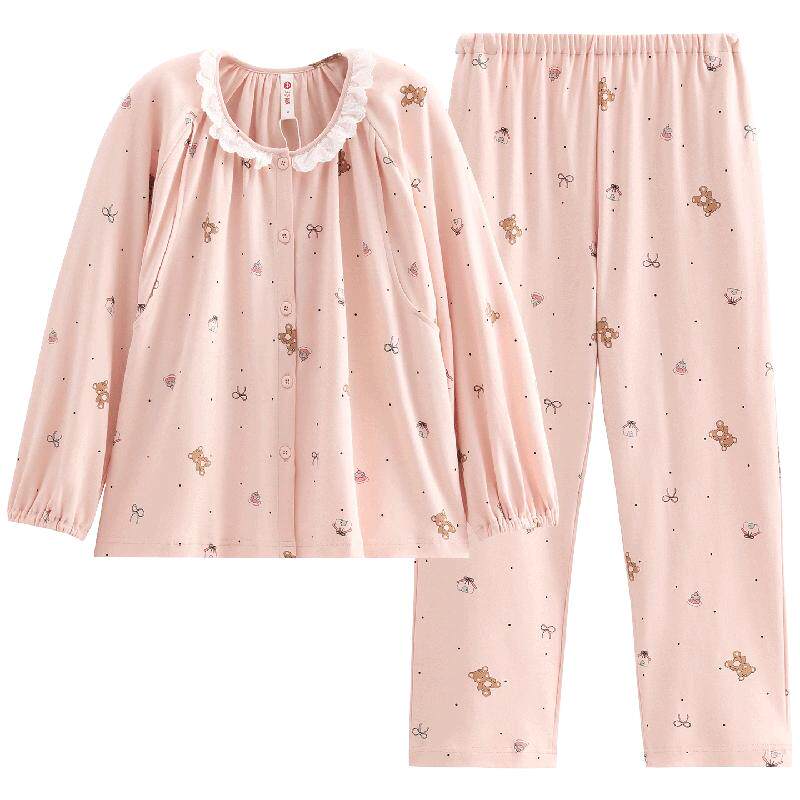 芬腾服饰月子服春秋纯棉抗菌睡衣