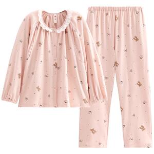 芬腾服饰月子服春秋纯棉抗菌睡衣