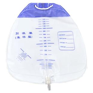 引流袋导尿袋一次性医用集尿袋防逆流胆汁接导尿管男女1500ML螺旋