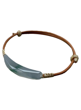 【普陀山正品】平安好运皮绳手链