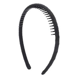 豹纹发箍女款高颅顶带齿防滑压发发卡洗脸高级感时尚洋气发捆头饰