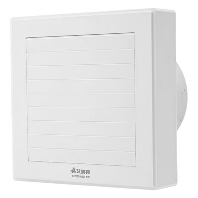 艾美特墙壁玻璃窗新款无声排气扇