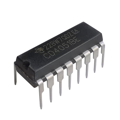 (5只) CD4051BE CD405IBE DIP-16 八选一模拟开关芯片 CMOS逻辑IC