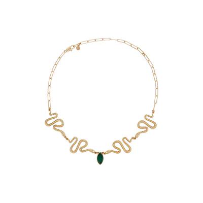 Ettika SEPRENTINA 套索项链 金属金色REVOLVE小众新款