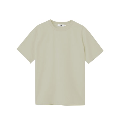 小着TEE30浅草绿色男友风T恤