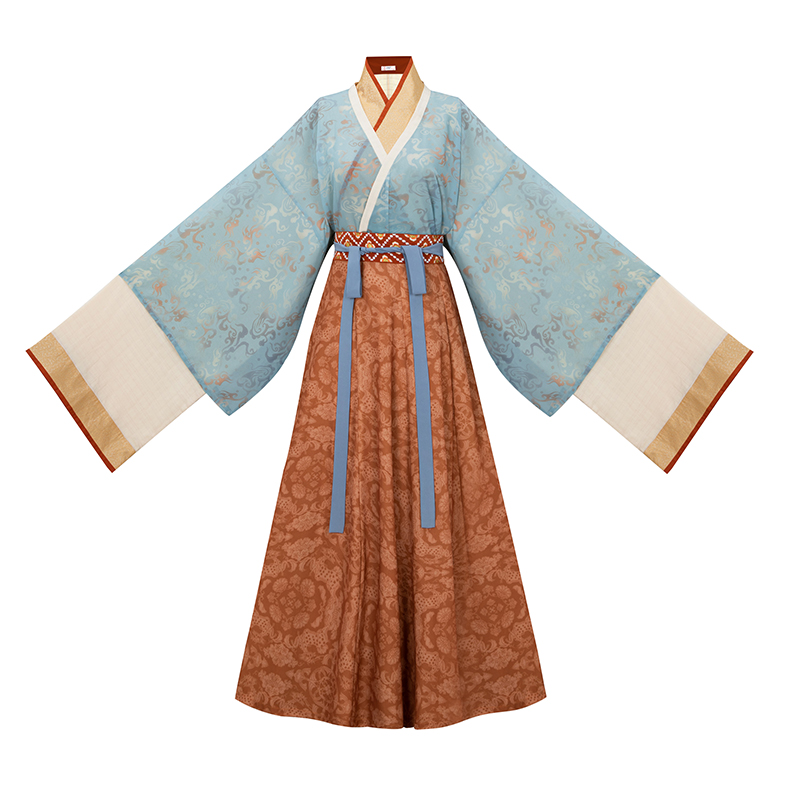 花朝记｜花花优选｜秦楼月｜春夏汉服显高瘦 | 晋制交领交窬裙