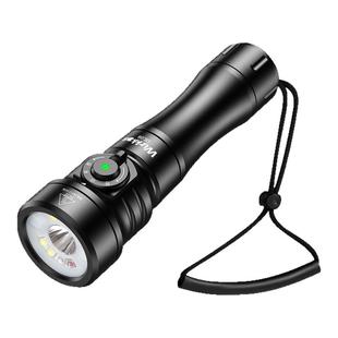 索菲恩沃克思达DL08潜水手电筒强光防水SFT40聚泛红光UV光3600LM