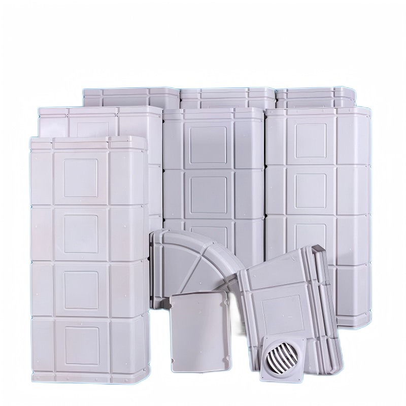 合能工业冷风机PP工程塑料阻燃降温通风管道风管通风管道导风管