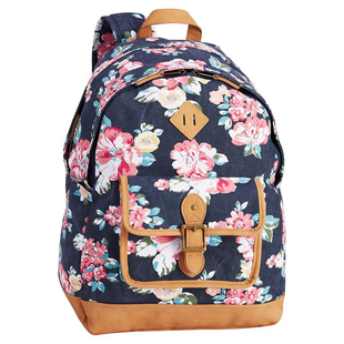 美国采购Pottery barn kids/teen中学生女款双肩背包书包帆布大包