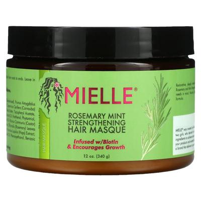 Mielle,强化发膜，迷迭香薄荷，12 盎司（340 克）