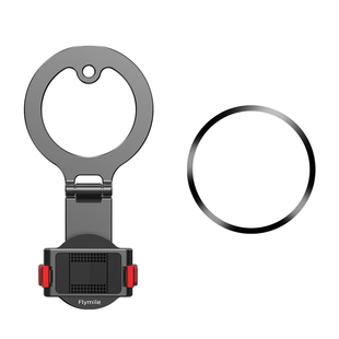 适用大疆Action5Pro磁吸快拆支架Magsafe磁吸nano拓展转接件Osmo Action 6手机提词器双屏拍摄直播三脚架配件