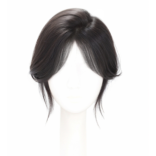 胎毛刘海假发女片头顶真发轻薄自然前额鬓角补发无痕发际线假发贴