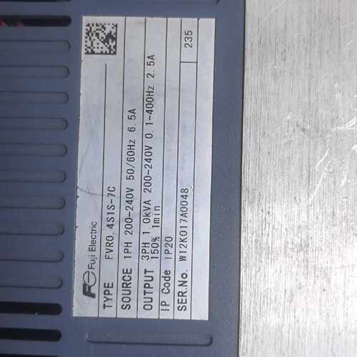 议价富士FVRMicro变频器FVR0.4S1S7C0.维修