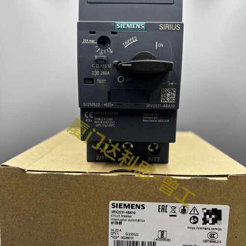 溢价-3RV2031-4BA10 塑料外壳式断路器#SIEM